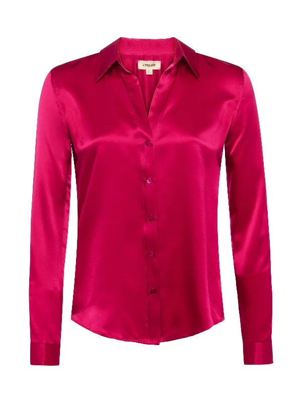 Tyler Blouse - Ruby