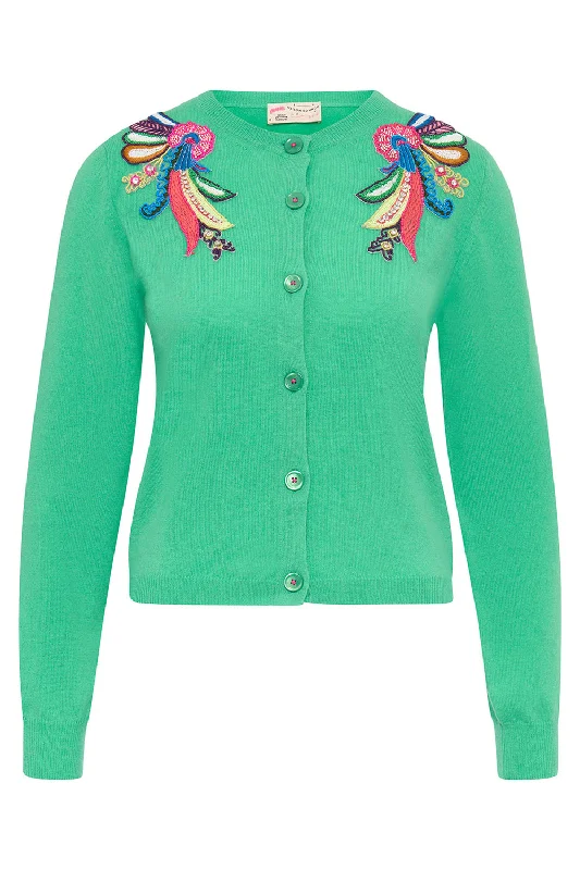 Embroidered Cardigan