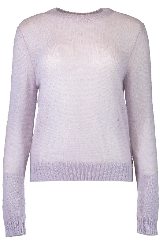 Crewneck Sweater - Purple Ash