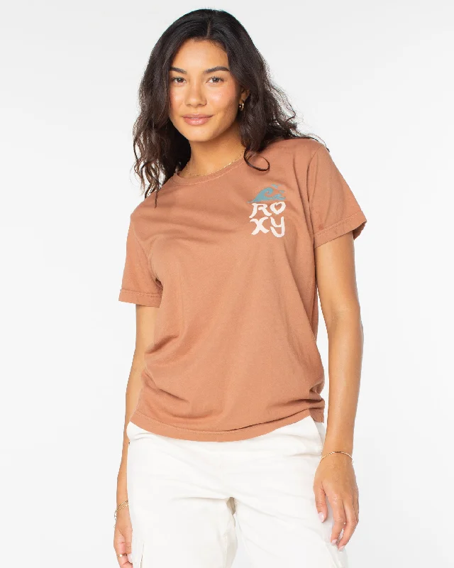 Painted Surf T-Shirt - Russet