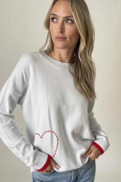 Sweater with Heart