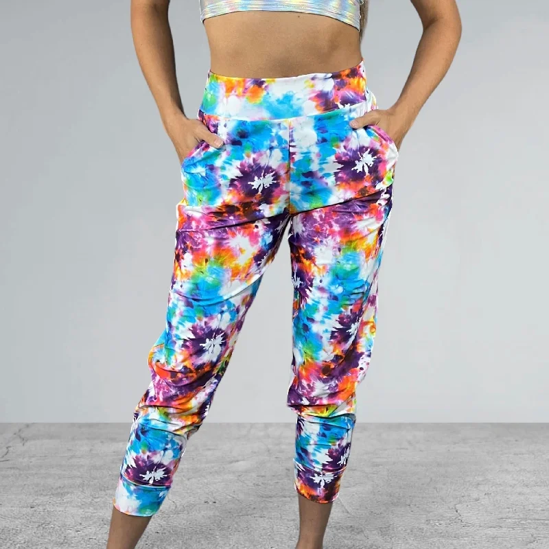 Tie Dyed Joggers w/ Pockets