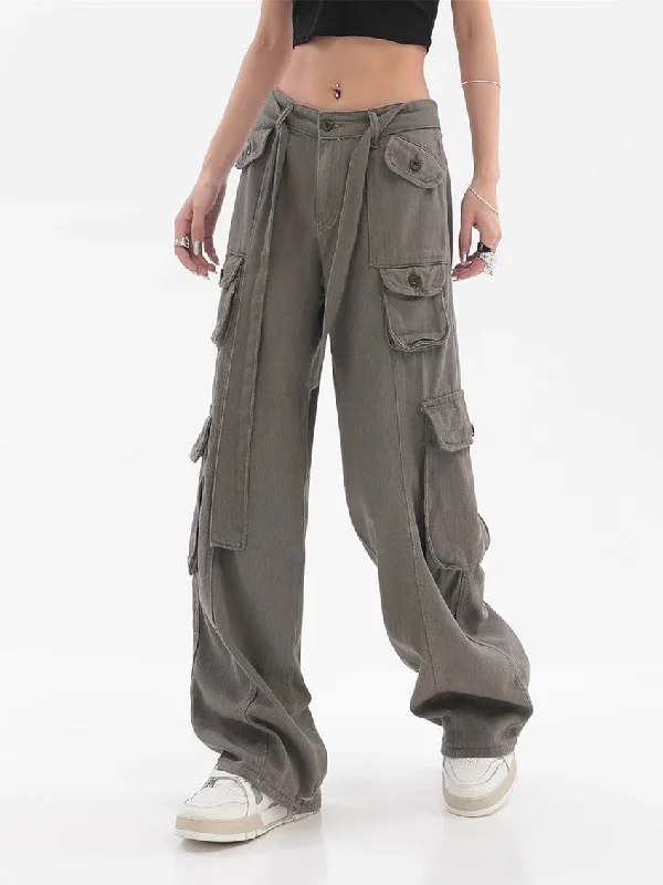 Multi-Pocket Cargo Pants